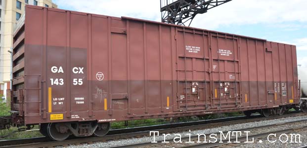 Car/wagon GACX14355 right side / coté droit